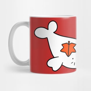 Red Leaf Harp Seal Mug